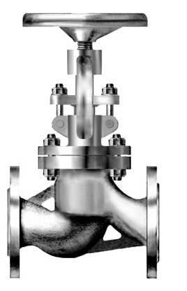 Клапан регулирующий, патент 2313022, с электроприводом AUMA MATIC SAR ExC 10.1/AMExC 01.1-F10 и позиционером, Kv=28 м3/ч